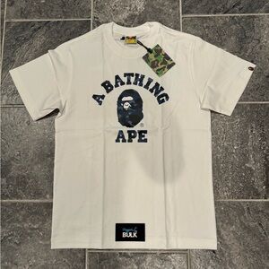 BAPE Color Camo College Tee White/Navy